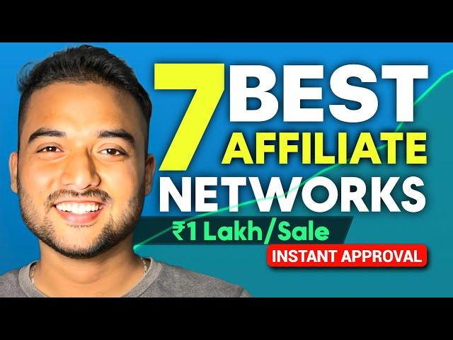 7 Best High Paying Affiliate Programs | Earn $1300 Per Sale | Affiliate Marketing for Beginners 2024