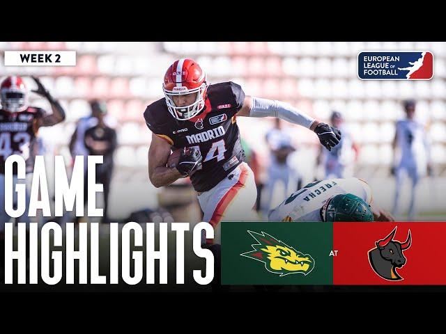 Barcelona Dragons @ Madrid Bravos - Game Highlights | Week 2