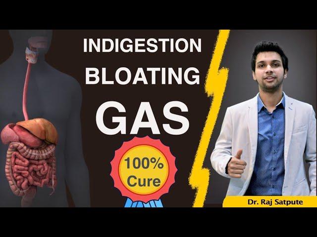 Gastritis 100% Cure | Indigestion, Gas, Bloating Treatment by Jyovis Dr. Raj Satpute