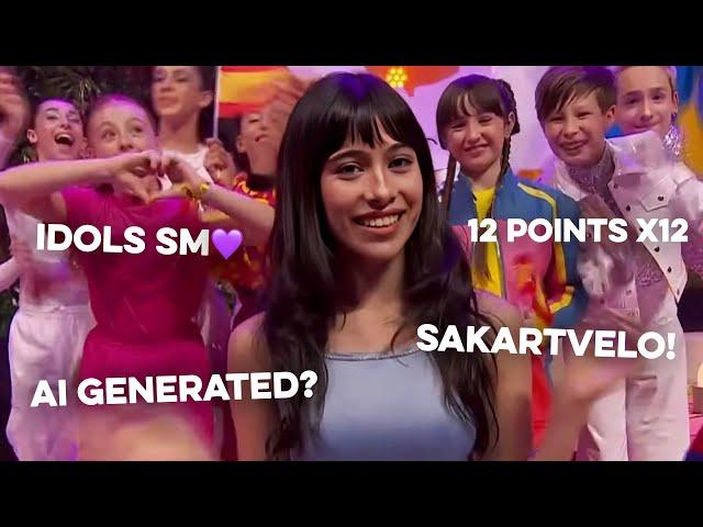 Junior Eurovision 2024 was a contest to remember... (BEST & FUNNY MOMENTS)