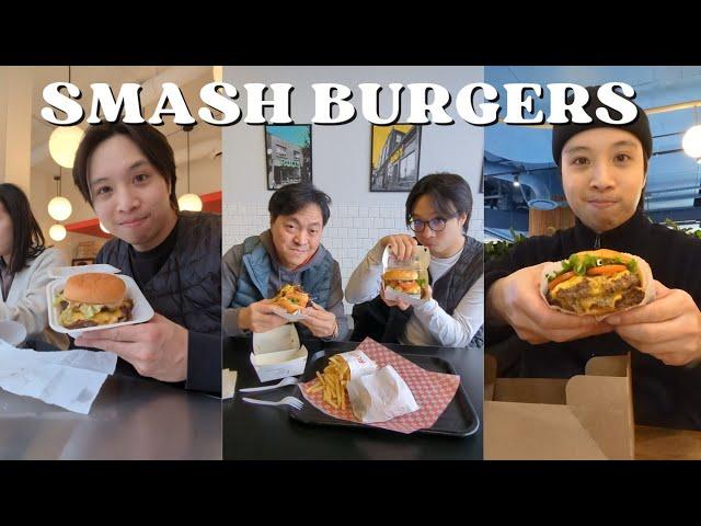 I Tried Famous Smash Burgers In Canada!