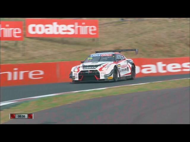 Intercontinental GT Challenge 2017. FP5 Liqui Moly Bathurst 12 Hours. Katsumasa Chiyo Crash