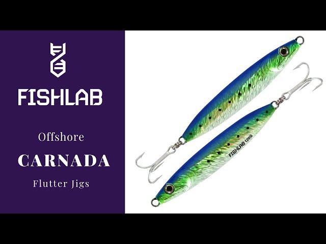 Carnada Flutter Jig by FishLab Tackle - New 2020