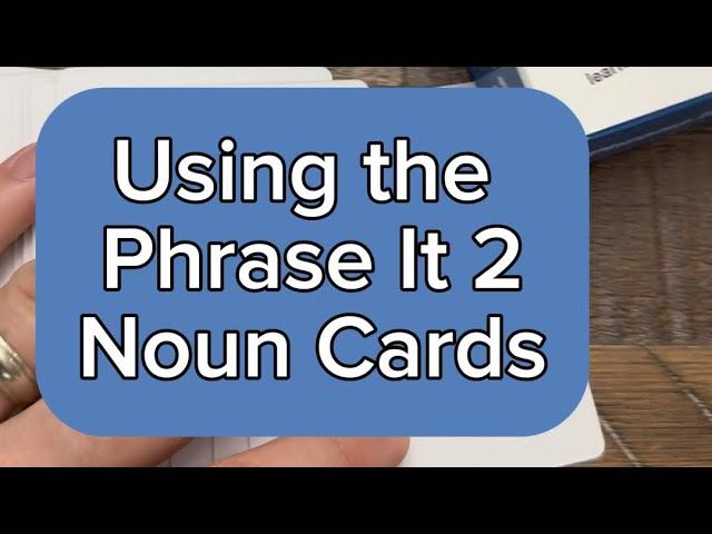 English Flashcards Activity with Nouns and Phrases for Beginners #englishlearning