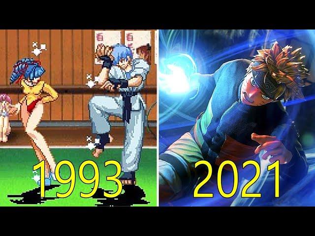 Evolution of Anime Fighting Games 1994-2021