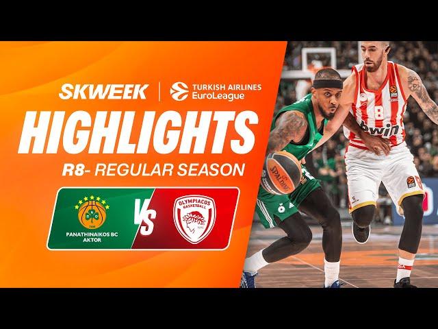 UN DERBY GREC DE FOLIE !!  Panathinaïkos vs Olympiacos - Résumé EuroLeague J8