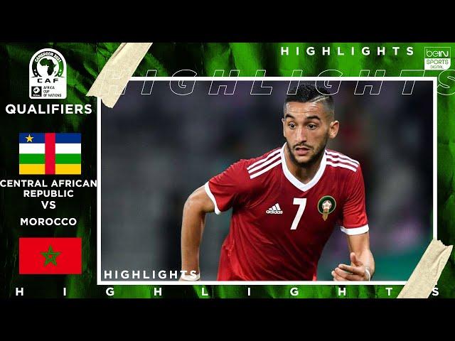 Central African Republic 0 - 2 Morocco - HIGHLIGHTS & GOALS - (11/17/2020)