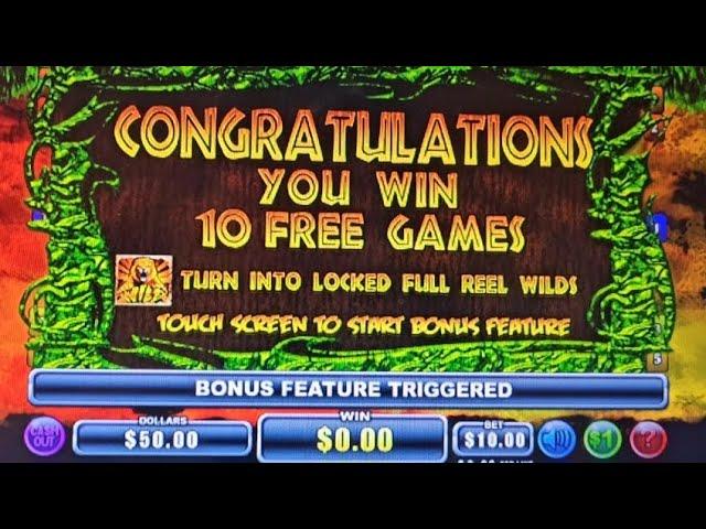 $10 Bet BONUS on Wild Life