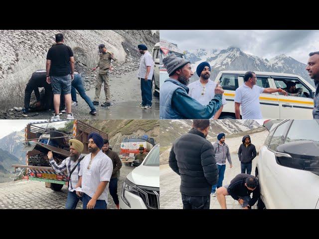 DONT GO TO LEH-LADAKH WITHOUT WATCHING THIS VIDEO  2024  || FIGHT || LANDSLIDES || CAR BREAKDOWN