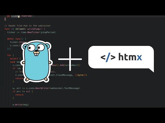 Building a Chat with WebSockets and HTMX in Golang