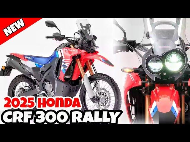 2025 HONDA CRF 300 RALLY NEW UPDATE SPECS