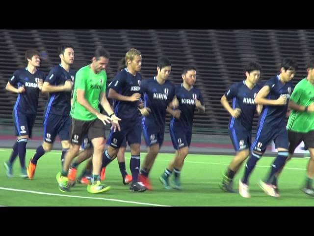 Shinji Kagawa and Keisuke Honda in Cambodia