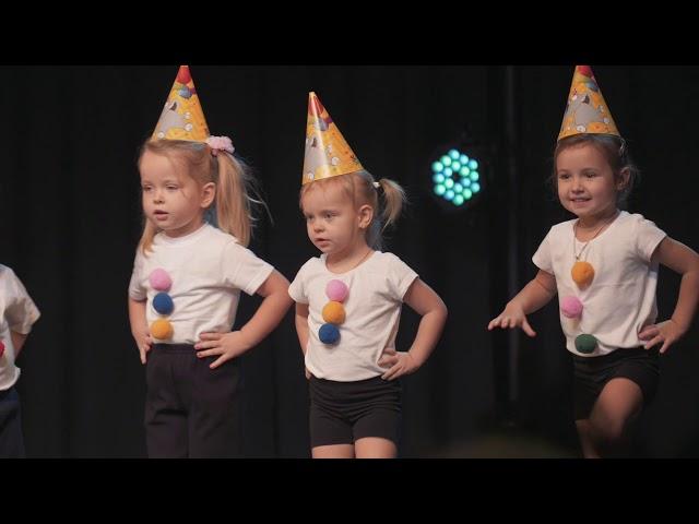 Танцевальная хореография Азбука танца (номер "Веселые гномики") дети 3 года Зимний концерт 2020