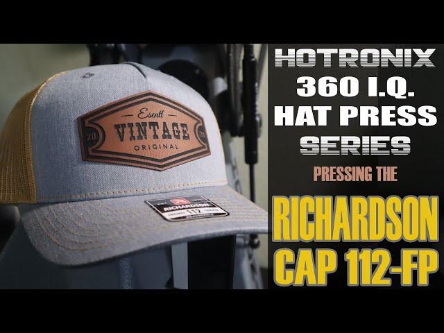 How To Heat Apply Anything To A Richardson  Model 112FP Trucker Hat