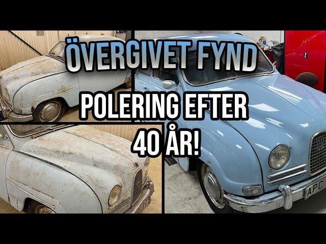 POLERAR ÖVERGIVEN SAAB SOM STÅTT I 40ÅR!