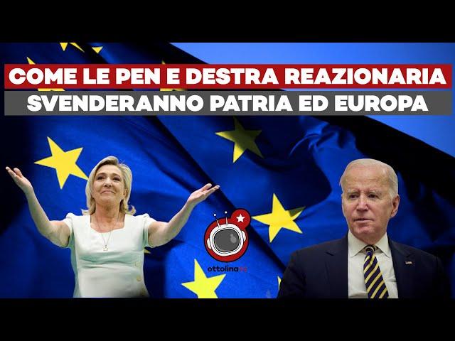 Rimbambiden benedice la Le Pen e affida alla destra reazionaria il compito di svendere l’Europa