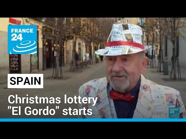 Spain's bumper Christmas lottery 'El Gordo' starts dishing out millions of euros in prizes