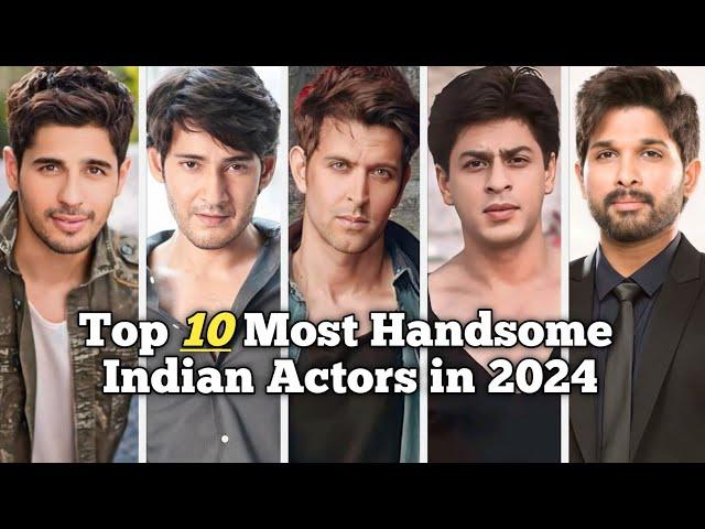 Top 10 Most Handsome Indian Actors in 2024 | Only Top10