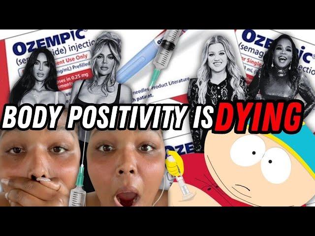 Ozempic is the end of Obesity (South Park bullying Lizzo. Body positive influencers dying)