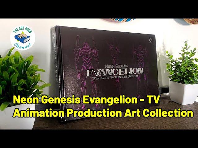 Neon Genesis Evangelion - TV Animation Production Art Collection | Book Flip | 4K