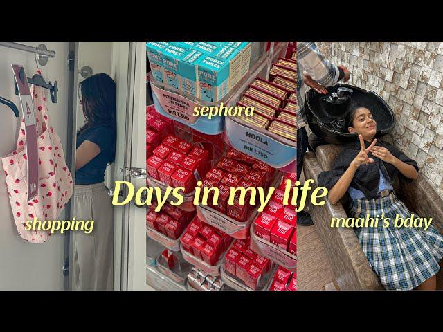 Days in my Life | *Maahi’s bday shopping* 