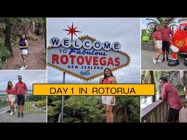 Day 1 in Rotorua | Camping Experience in North Island | Places to visit in Rotorua |