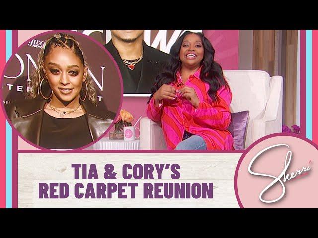 Tia Mowry & Cory Hardrict Red Carpet Moment | Sherri Shepherd