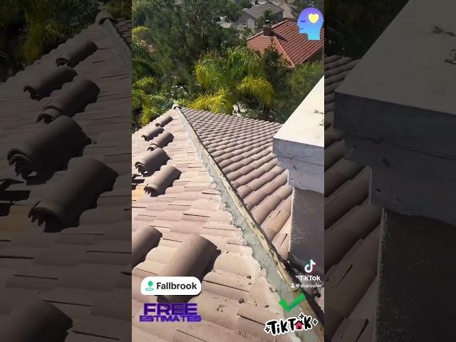 Roof cementing in Fallbrook CA