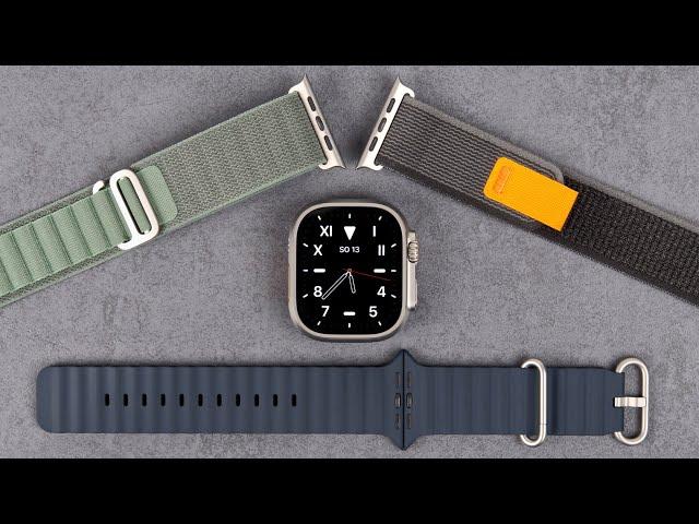 Alpine Loop, Trail Loop, Ocean Band - Die neuen Apple Watch Ultra Armbänder im Test