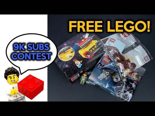 FREE LEGO - 9000 Subs Contest from Small Brick City