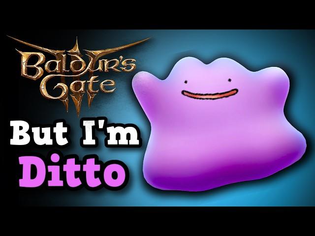 Can You Beat Baldur's Gate 3 As a Ditto?