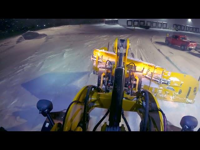 Huge Lot Snow Clearing w/ MetalPless #1 | Snow Removal