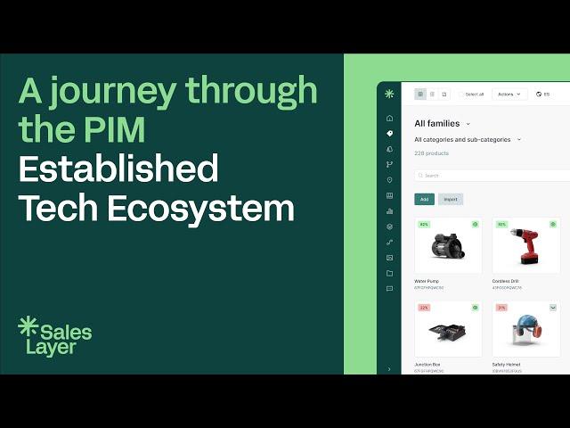 A journey through the PIM - Established Tech Ecosystem