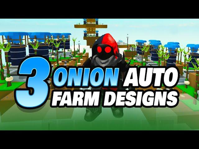 3 Onion Auto Farm Designs in Roblox Islands (Optimized)