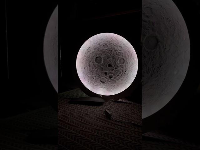 This DIY Moon blew my mind! It looks like a real moon floating there. What do you think?