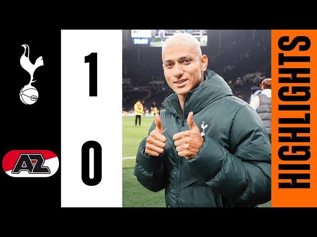 Richarlison returns and scores! // Tottenham Hotspur 1-0 AZ Alkmaar // EUROPA LEAGUE HIGHLIGHTS