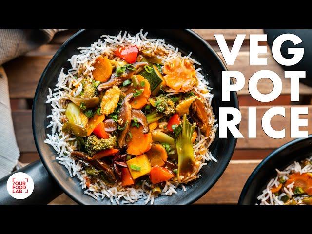 Veg Pot Rice Recipe | Restaurant Style Pot Rice | Chef Sanjyot Keer