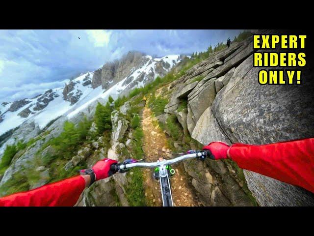 Riding Most DANGEROUS Bike Park in the World!