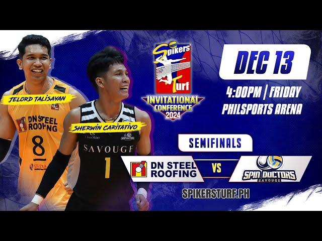 DN STEEL vs. SAVOUGE - Full Match | Semifinals | 2024 Spikers' Turf Invitational Conference