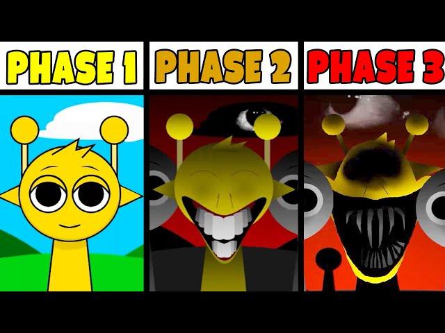 Phase 1 VS Phase 2 VS Phase 3 in Incredibox Sprunki!