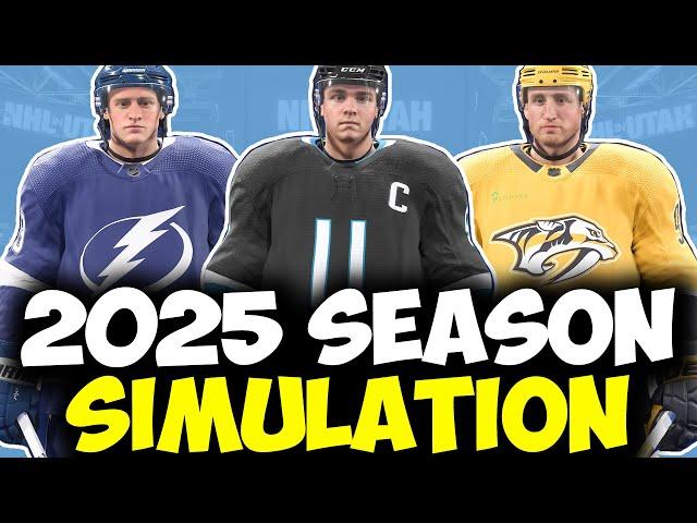 2025 NHL SEASON SIMULATION