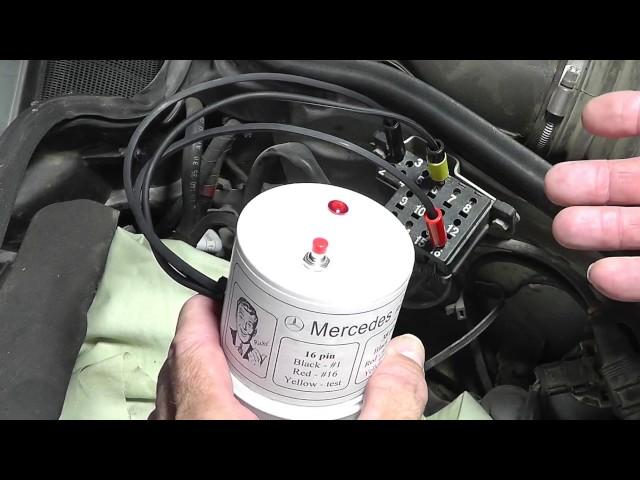 Rick's How to read and clear OBD1 codes - Mercedes 1988-95