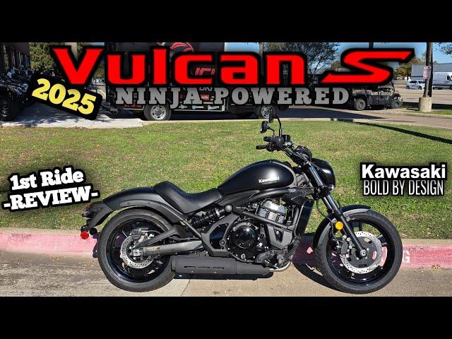 2025 Kawasaki Vulcan S 650 1st Ride & Review | Ninja Powered Cruiser