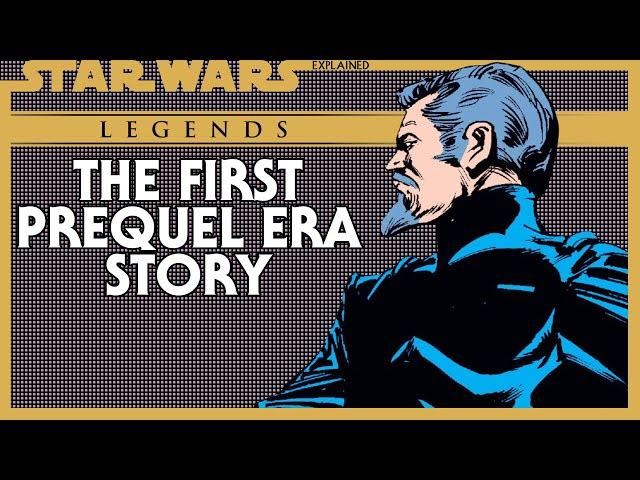 The FIRST Star Wars Prequel-Era Story