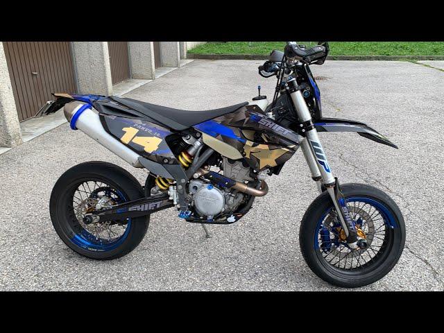 Husaberg Gold 350 FE 2013 Tuning Story | *SUPERMOTO PROJECT*