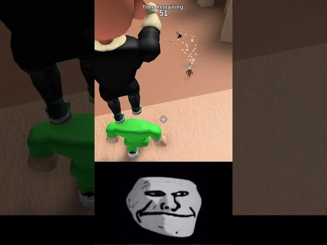 Roblox IQ Moment (Troll Face Meme) #shorts