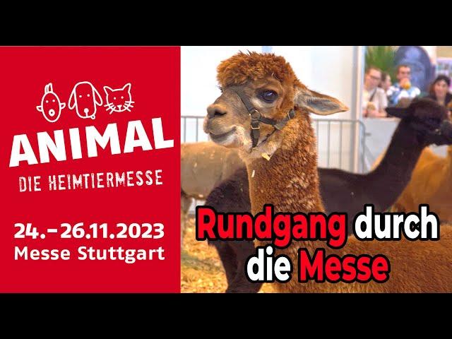 Rundgang über die Animal 2023  Messe Stuttgart