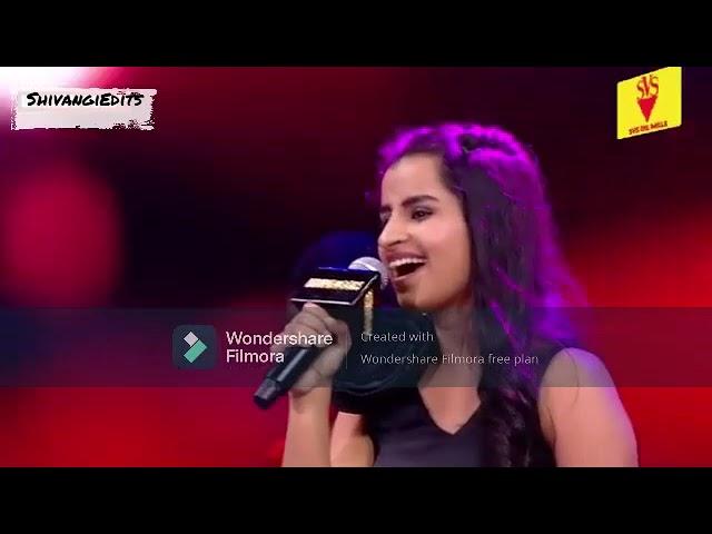 Shivangi heart melting live performance | #shivangikrishnakumar |#behindwoodsgoldicons