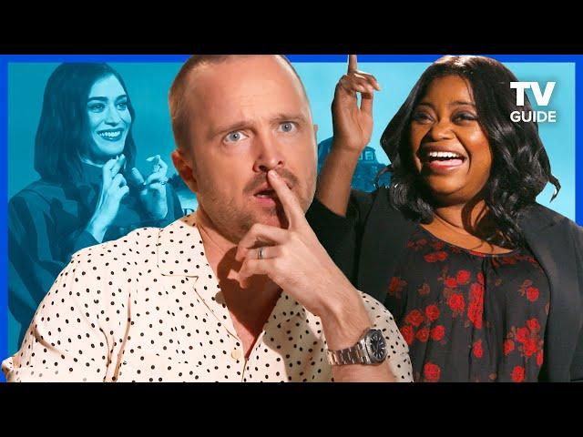 Truth Be Told Cast Plays 'Truth or Lie' | Aaron Paul, Octavia Spencer