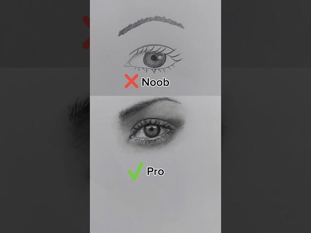 I Tried Drawing The Most Hyper-Realistic Eye Ever #art #drawing #shorts #drawingtutorial #artist